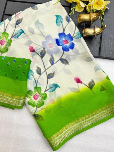 Vastrangan brush print wholesale saree centre